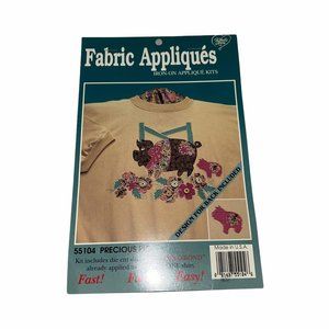 NIP What's New Ltd Fabric Appliques Precious Pig